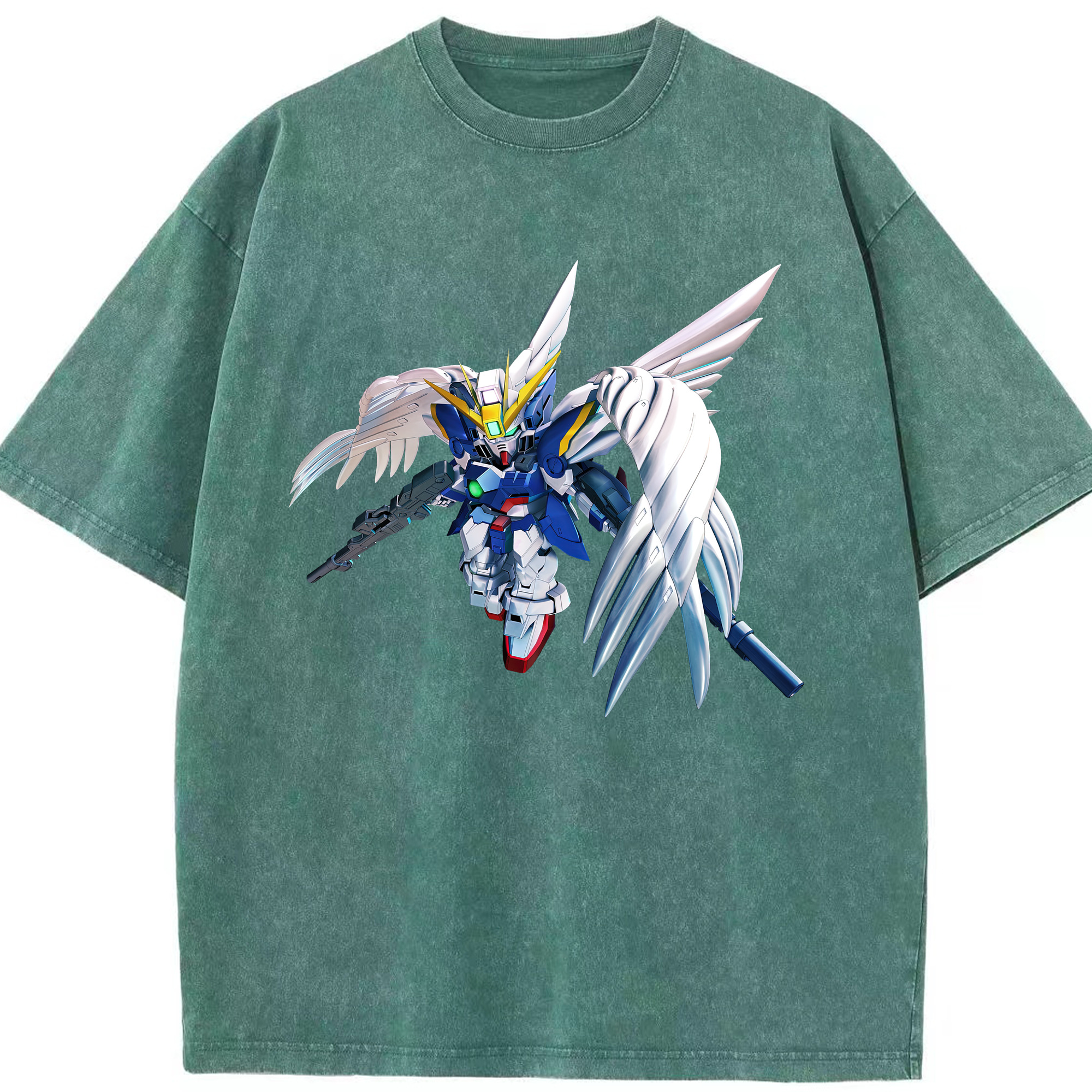 （画像用） 機動戦士ガンダム Mobile Suit Gundam 綿100% ヴィンテージ風 半袖Tシャツ（フロントプリント）